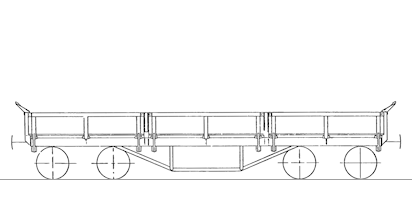 YC502A Drop Side Spoil Wagon - Turbot Icon