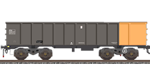 BR JTA (A) BSRV Ore Wagon Outer, ex-Works Icon