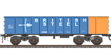 BR JTA (A) BSSW Ore Wagon Outer, ex-Works Icon