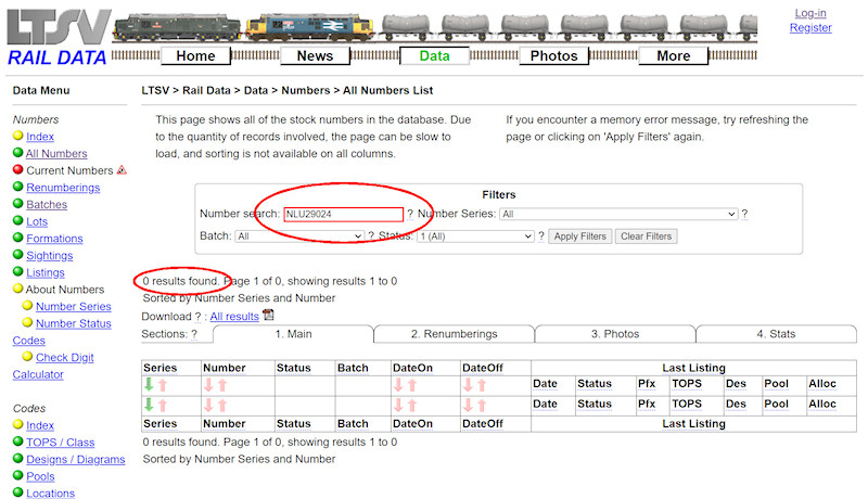 1.2.1.4 Do not include prefixes in searches screenshot