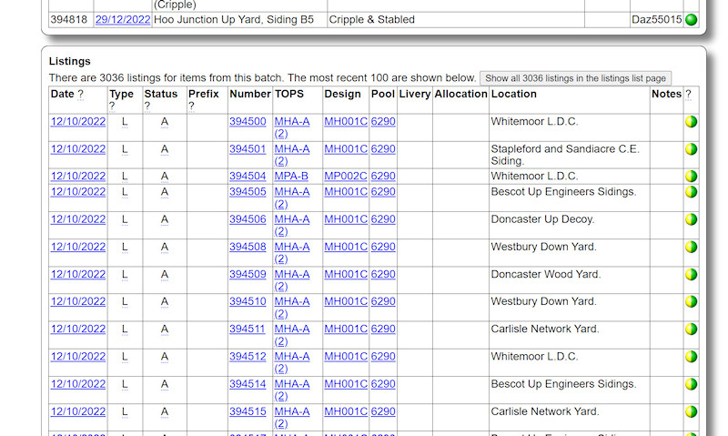 1.2.2.20 The Listings section screenshot