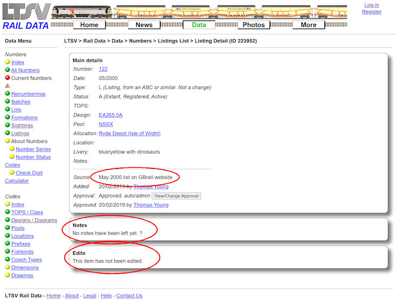 1.2.5.18 The Listing Details page screenshot