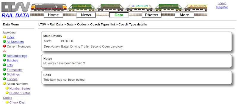 1.2.6.23 The Coach Type Details page screenshot