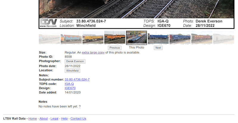 1.2.7.19 Photo information and links screenshot