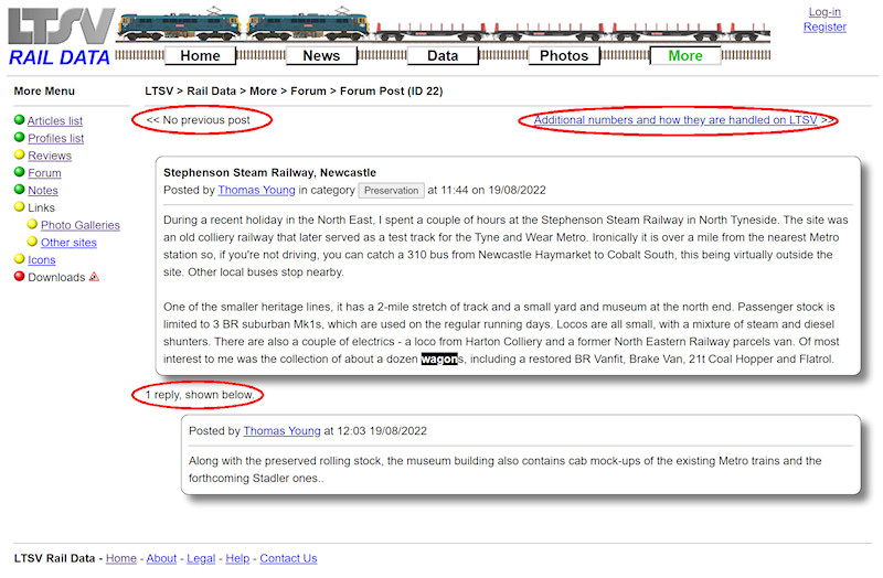 1.2.10.5 A Forum Post with a Reply screenshot